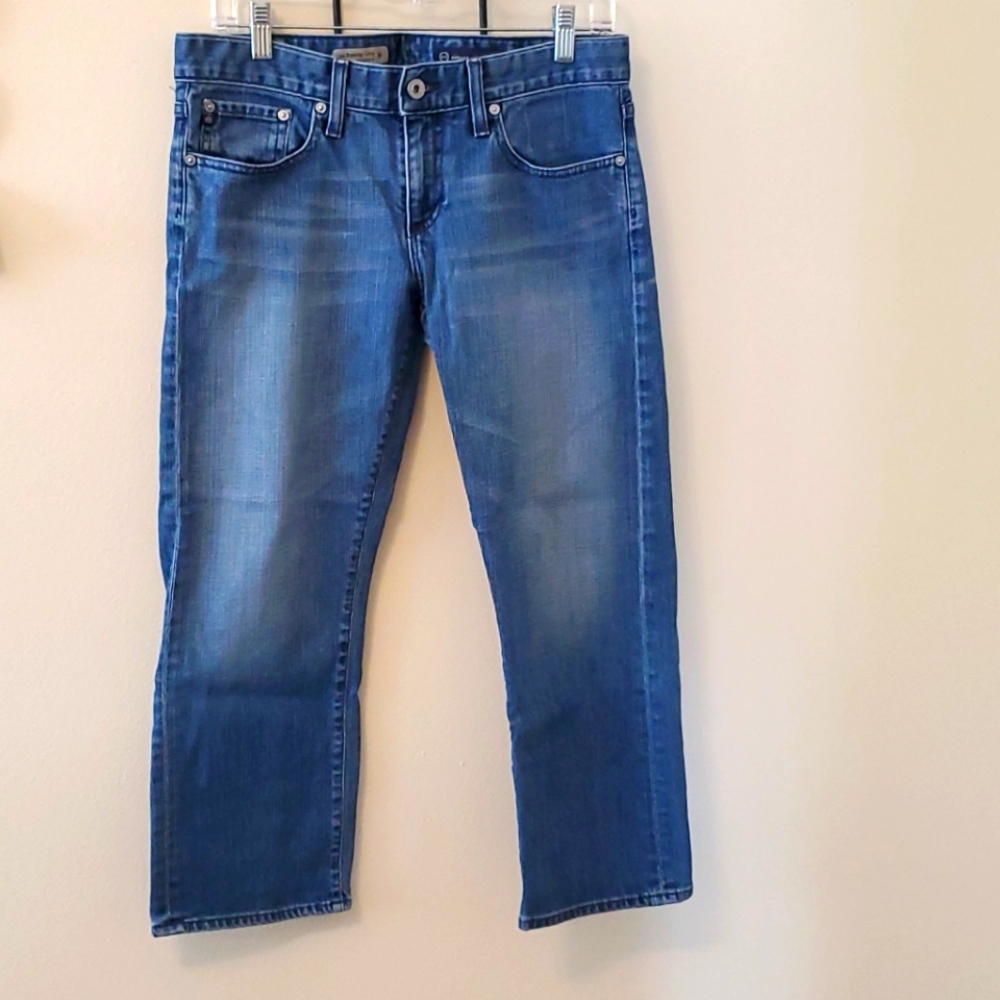 AG Adriano Goldschmied the Tomboy Crop Sz 31R